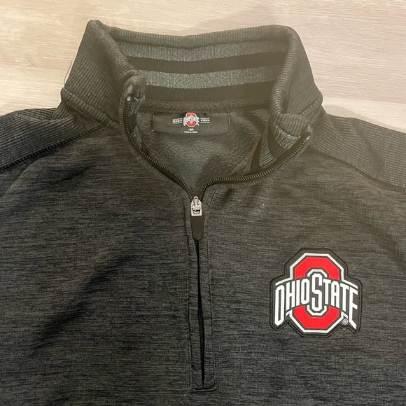 Scarlet and Gray Other - Ohio State Scarlet and Gray 1/4 Zip Fleece